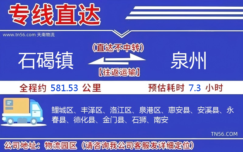石碣鎮到泉州物流公司 石碣鎮到泉州物流公司